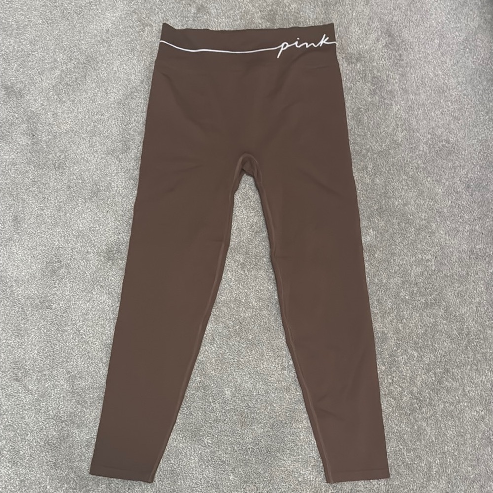 Pink Brown Leggings (From pink)